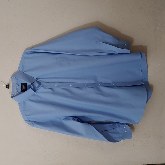 Nordstrom Men's Size 17 32/33 Traditional Fit Long Sleeve Buttondown - Picture 1 of 7